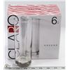 Image 1 : CASE OF 6PC HAVANA DRINKING GLASSES