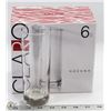 Image 1 : CASE OF 6PC HAVANA DRINKING GLASSES