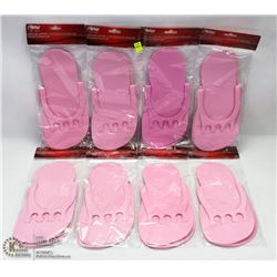 LOT OF PEDICURE SLIPPERS