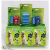 Image 1 : LOT OF POOPY BAGS AND DOG CLEAN-UP BAG DISPENSERS