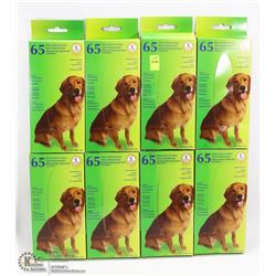 8 CASES OF DOG CLEAN-UP BAGS