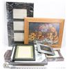 Image 1 : LOT WITH PICTURE FRAMES INCL FAMED PICTURE