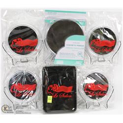 BUNDLE OF VARIOUS COSMETIC MIRRORS