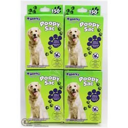 4 CASES OF SPARKY POOPY SAC