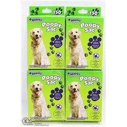 4 CASES OF SPARKY POOPY SAC