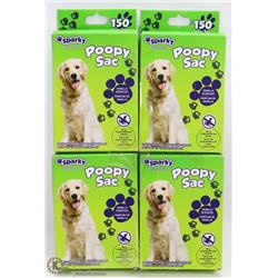 4 CASES OF SPARKY POOPY SAC