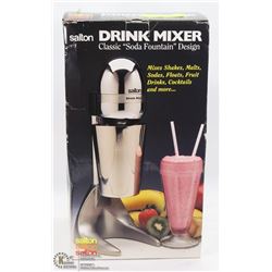 NEW SALTON DRINK MIXER. HOUSEHOLD