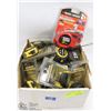 Image 1 : BOX OF ASSORTED TAPE MEASURES
