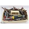 Image 1 : TOOL CADDY FULL OF PLIERS AND MORE