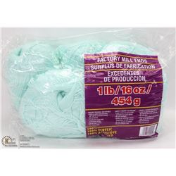 1LB BAG OF 100% ACRYLIC YARN TURQUOISE
