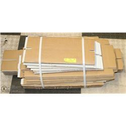 LOT OF NEW ASSORTED SIZES CARDBOARD CARD BOXES