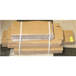 LOT OF NEW ASSORTED SIZES CARDBOARD CARD BOXES