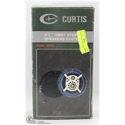 CURTIS 5-3 WAY STEREO SPEAKERS.