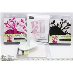 BUNDLE OF THREE JEWELRY HOLDERS SOLD WITH TRI FOLD