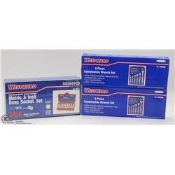 WESTWARD 11PC 3/8" DRIVE DEEP SOCKET SET SOLD WITH