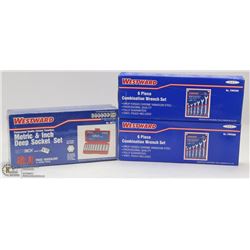 WESTWARD 11PC 3/8" DRIVE DEEP SOCKET SET SOLD WITH