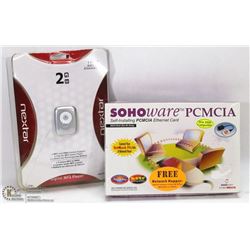 SEALED SOHOWARE ETHERNET PCMCIA PC CARD