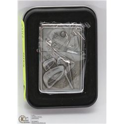NEW ZIPPO STYLE LIGHTER W/ GOLF THEME