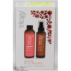 TRILOGY BOTANICAL BODY WASH AND OIL SET