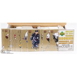 11) BOX OF ASSORTED HOCKEY CARDS INCL NHL AWARD