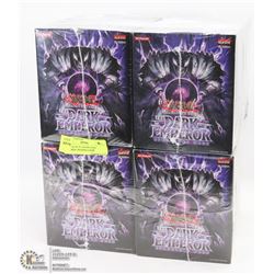 4 CASES OF YU-GI-OH DARK EMPEROR TRADING GAME