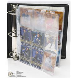 BINDER FULL OF SHORT PRINTS HOCKEY CARDS