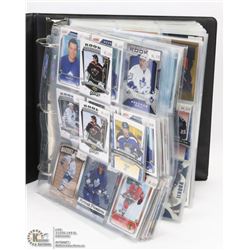 BINDER FULL OF ROOKIE HOCKEY CARDS 2006-2007