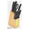 Image 1 : KNIFE SET W/ BLOCK ( MISSING ONE )