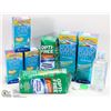 Image 1 : FLAT OF DRUG STORE  CONTACT SOLUTION, ASSORTED