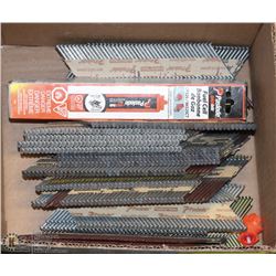 BOX OF ASSORTED NAILS