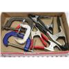 Image 1 : BOX OF VARIOUS CLAMPS.