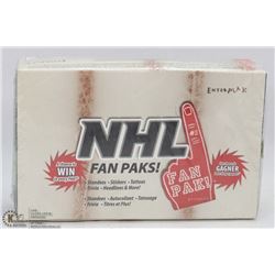 CASE OF NHL FAN PACKS