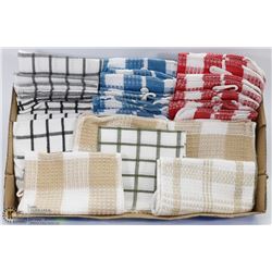 FLAT OF DISH CLOTHS
