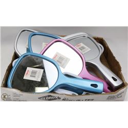 FLAT OF COSMETIC MIRRORS