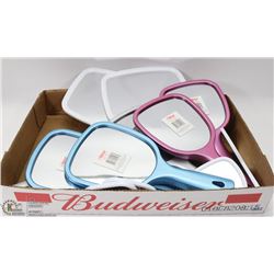 FLAT OF COSMETIC MIRRORS