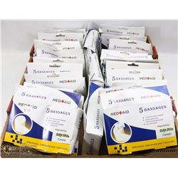 FLAT OF ASSORTED FIRST AID ITEMS