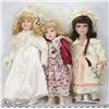 Image 1 : 3 COLLECTIBLE DOLLS
