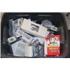 Image 1 : TOTE FULL OF POKEMON DECK BOXES, ASSORTED HOCKEY