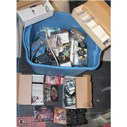 TOTE WITH ASSORTED COLLECTOR CARDS INCL MINI