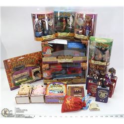 LARGE HARRY POTTER COLLECTIBLES LOT.