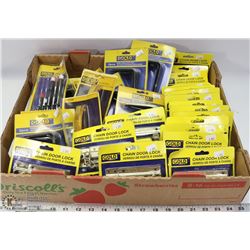 FLAT OF ASSORTED HAND TOOLS AND HARDWARE