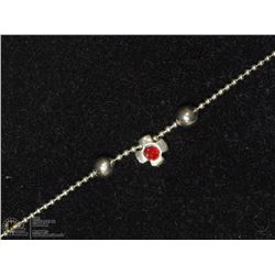 STERLING SILVER CZ BRACELET