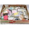 Image 1 : FLAT OF ASSORTED CRAFTING SUPPLIES