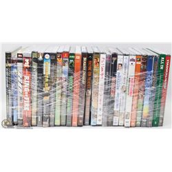 FLAT OF 27 SEALED DVD'S VARIETY