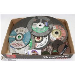 FLAT OF GRINDING & CUTTING BLADES - MAKITA, WALTER