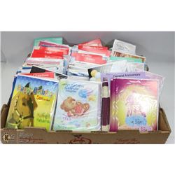 FLAT OF ASSORTED GREETING CARDS
