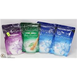 4 BAGS OF EPSOM SALTS