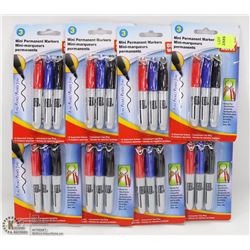 24 MINI PERMANENT MARKERS