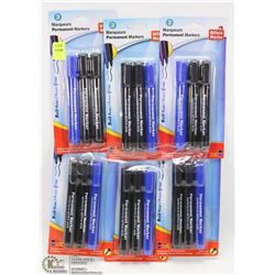 18 PERMANENT MARKERS