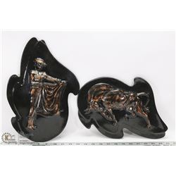 SET OF BULL FIGHTER WALL DECOR INCL 2PC ONBE WITH